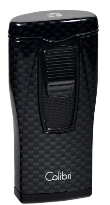 Accendino Colibrì Monaco Fibra di Carbonio 3 Jet Flame