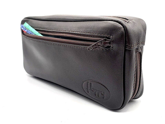 Borsa Porta pipe e tabacco Floppy per 2 pipe Testa di moro Made in Italy 2020