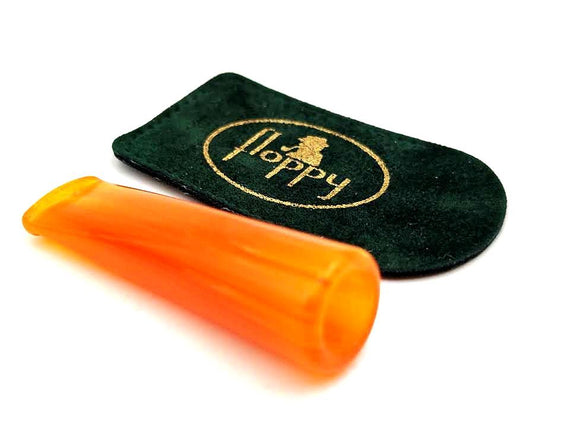 Bocchino in metacrilato per toscano con astuccio in tessuto