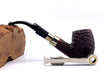 Pipa Floppy Pipe Hand Made in Italy Bent Rusticata Flock