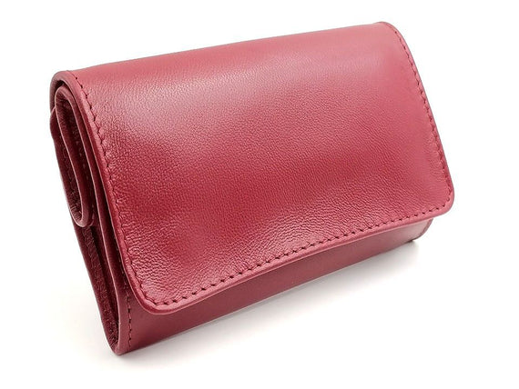 Nuovo Portatabacco Piccolo Floppy in pelle Made in Italy 100%