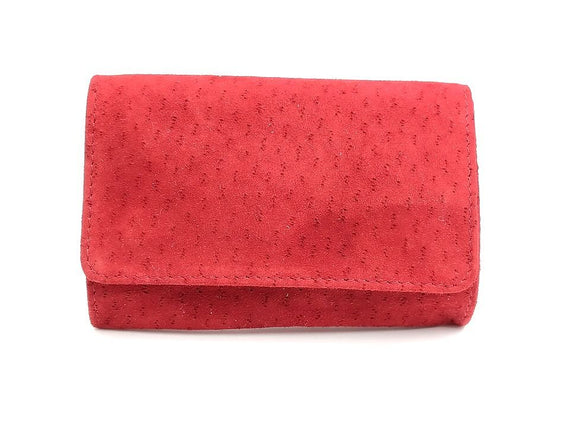 NUOVO PORTATABACCO PICCOLO FLOPPY IN PELLE CINGHIALINO