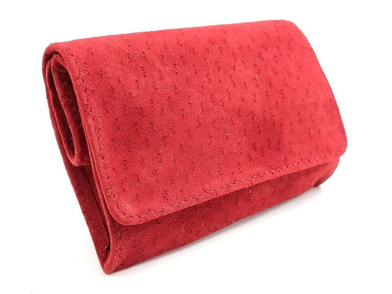 NUOVO PORTATABACCO PICCOLO FLOPPY IN PELLE CINGHIALINO