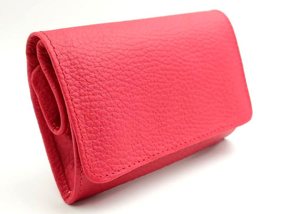 Nuovo Portatabacco Piccolo Floppy in pelle Made in Italy 100%