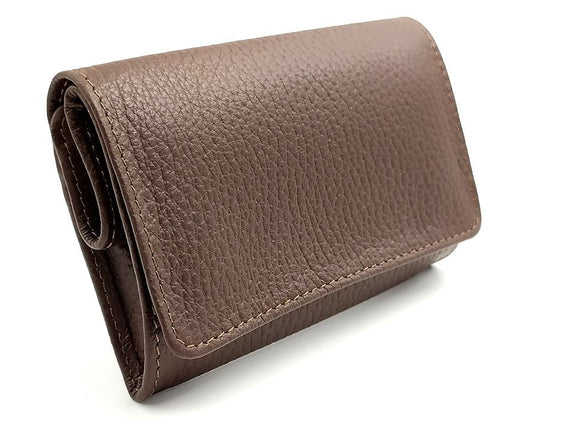 Nuovo Portatabacco Piccolo Floppy in pelle Made in Italy 100%