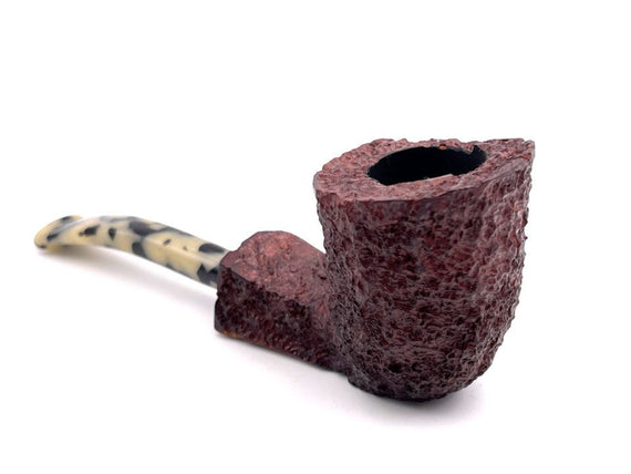 PIPA FLOPPY ROCK ON THE SEA RUSTICATA SPIGOT HAND MADE IN ITALY BY PAOLO CROCI