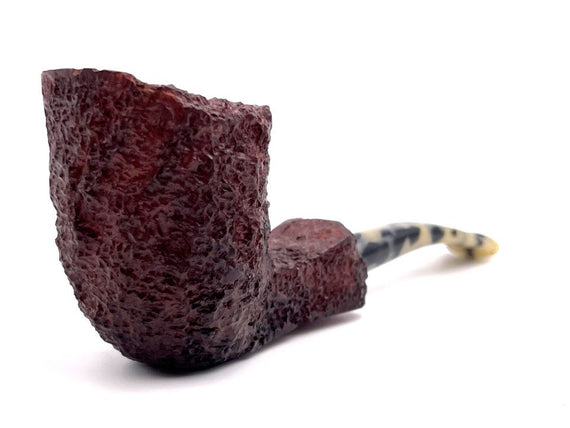 PIPA FLOPPY ROCK ON THE SEA RUSTICATA SPIGOT HAND MADE IN ITALY BY PAOLO CROCI