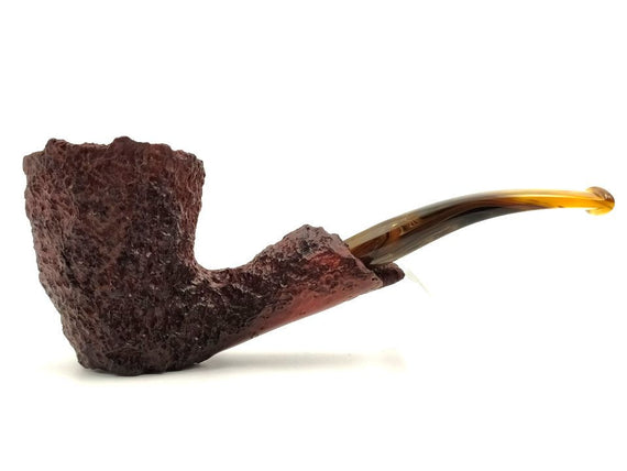 PIPA FLOPPY ROCK ON THE SEA RUSTICATA SPIGOT HAND MADE IN ITALY BY PAOLO CROCI