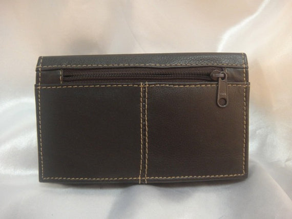 Portatabacco Lubinski in vera pella Marrone per cartine doppie