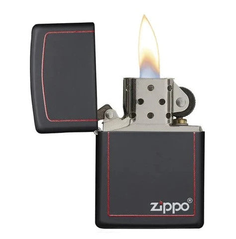 Accendino Zippo Classic Black and Red