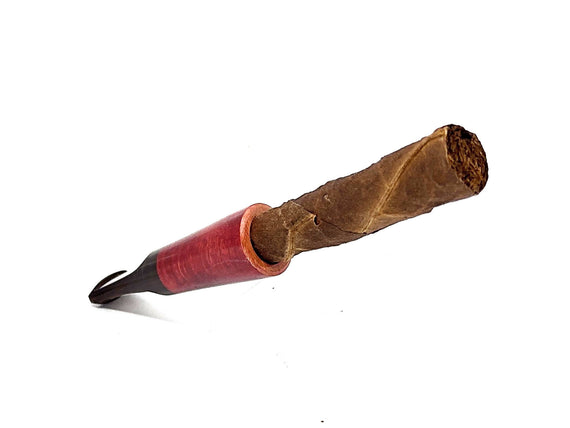 Handmade Floppy Toscano Fuma Mouthpiece in Briar and unalterable methacrylate