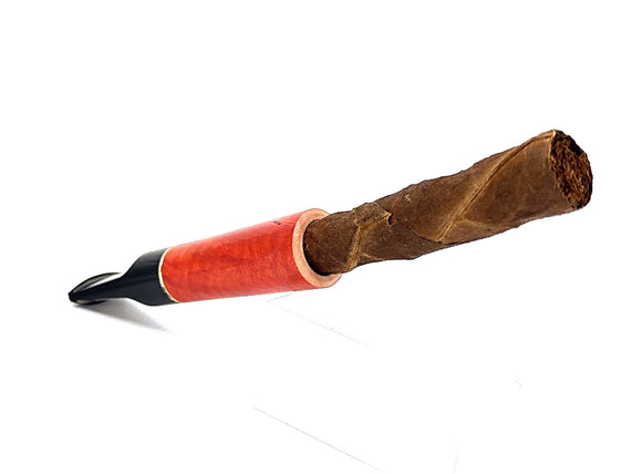 Fuma Toscano Floppy Mouthpiece in Briar and Methacrylate Filter 9mm