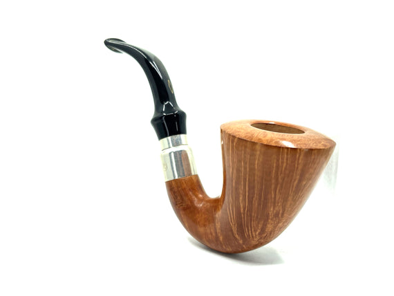 Brebbia Pipe Calabash First 1997 Liscia Pura Fiammata 3 stelle 9mm o adattatore