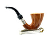 Brebbia Pipe Calabash First 1997 Smooth Pure Flamed 3 stars 9mm or adapter