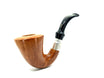 Brebbia Pipe Calabash First 1997 Smooth Pure Flamed 3 stars 9mm or adapter