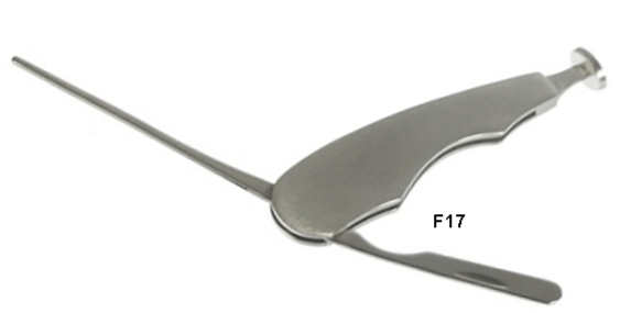 Pigino Curapipe Lubinski modello "swing" in acciaio inox