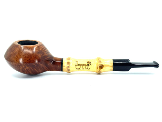 Floppy pipe bamboo style Liscia 'Ufo' Hand Made in Italy