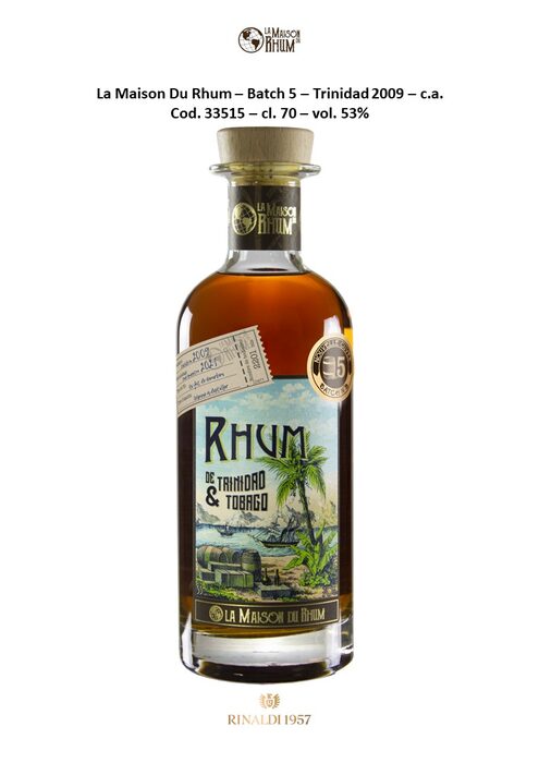 Rum La Maison Du Rhum Trinidad & Tobago 2009