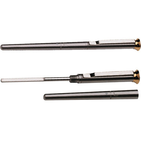 Curapipe Dunhill ''Senior'' in acciaio inossidabile e placcato oro