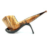 PARONELLI PIPE IN RADICA SEMI CURVA REVERSE CALABASH SEMI SABBIATA