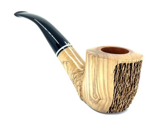 PIPA AMORELLI PENNA DI SAN MICHELE IN ULIVO E FORNELLO IN RADICA 24KT BENT STAND UP