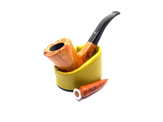 PIPA FLOPPY 40° LIMITED EDITION - Cherrywood Stand up Cannello Square Panel Liscia Fiammata 12.40