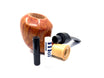 PIPA FLOPPY PIPE SEMI CURVA LISCIA FREE SHAPE 9MM O ADATTATORE