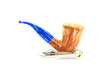 PIPA PARONELLI IN RADICA CALABASH SEMI RUSTICATA