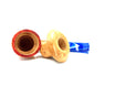PIPA PARONELLI IN RADICA CALABASH SEMI RUSTICATA