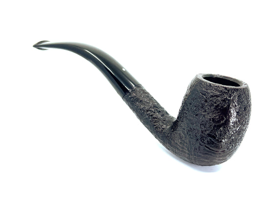 Pipa Alfred The White Spot Dunhill Shell Briar Bent Quaint 5 Dublin Made in England 18