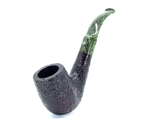 Pipa Ashton Pipe Brindle XX Bent Hand Made England 222 Bocchino in Cumberland