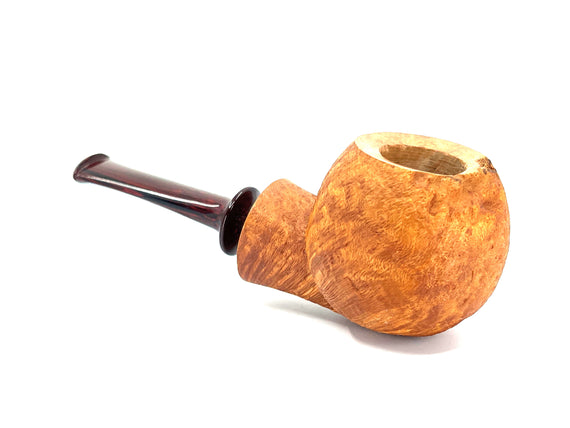 Pipa Brentegani Pipe Free Hand Chubby Brucianaso in Radica