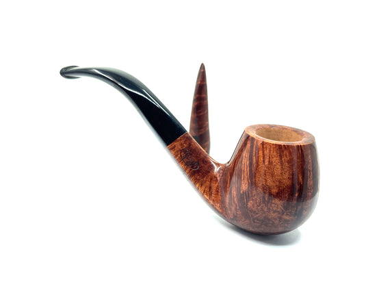 Pipa Floppy 40° Limited Edition - Bent Cannello square panel liscia scura 39.40