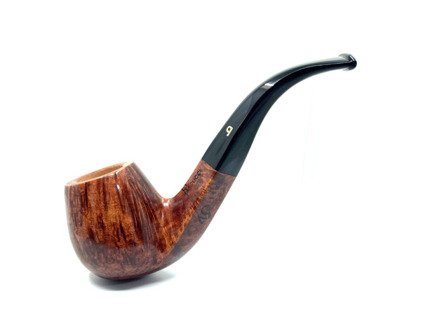 Pipe Floppy 40° Limited Edition - Bent Cannello square panel smooth dark 39.40