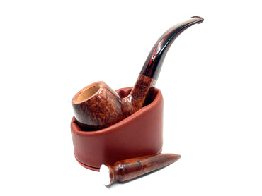 Pipa Floppy 40° Limited Edition Cumberland - Bent Cannello square panel liscia scura 32.40