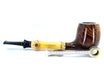 Pipa Floppy pipe bamboo style Liscia Apple Hand Made in Italy