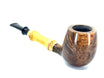 Pipa Floppy pipe bamboo style Liscia Apple Hand Made in Italy