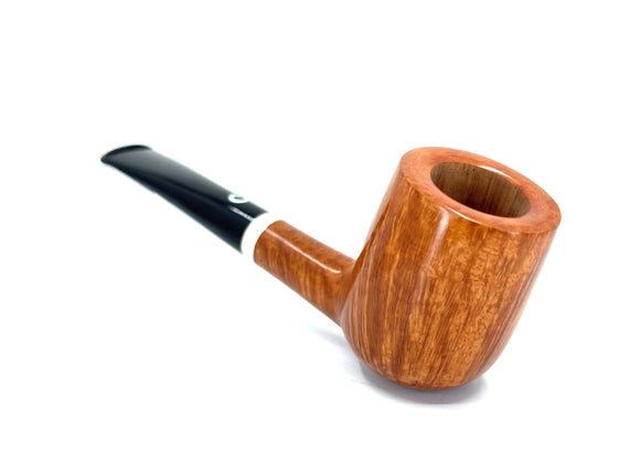 Pipa Il Ceppo Liscia Billiard Gr. 4 Fiammata Silver Ring