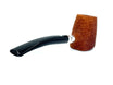 Pipe Il Ceppo Sandblasted Gr. 1 Semi Curved Made in Italy 2022 Tronchetto Silver Army Mounted