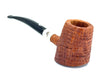 Pipe Il Ceppo Sandblasted Gr. 1 Semi Curved Made in Italy 2022 Tronchetto Silver Army Mounted