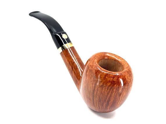 Pipa Mastro de Paja Liscia Fiammata Liscia fatta a Mano 1 Sole 3c 1981