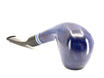 Pipa Molina Pipe Bent Apple Liscia Blu con Filtro da 9 mm o adattatore incluso