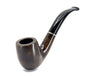 Pipa Molina Pipe Bent Smooth Brown with 9 mm filter or adapter included