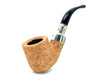 Pipa Peterson Pipe Barley Spigot (01) Fishtail Bent Pot Made in Ireland 2022