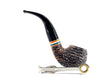 Peterson Pipe St. Patrick's Day 2023 (03) Fishtail Bent Apple
