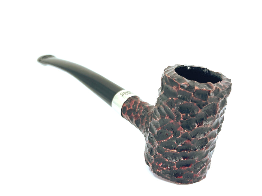 Pipa Peterson's of Dublin Speciality Tankard Rusticata Ghiera in Nickel Palatale