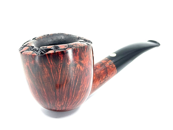 Pipa Rodata Mastro de Paja Gigante Liscia fatta a Mano 1 Sole 3B 1981 Usata