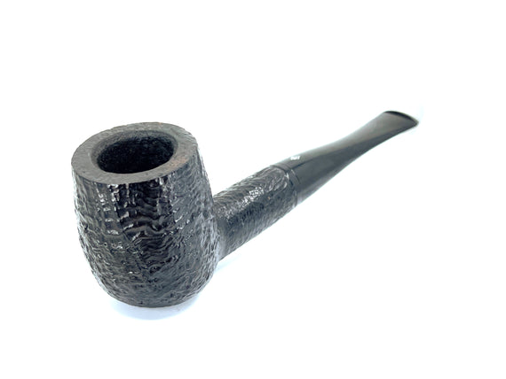 Pipa Rodata Parker Super Briar Bark Made in England 95 Billiard Dritta Sabbiata Usata