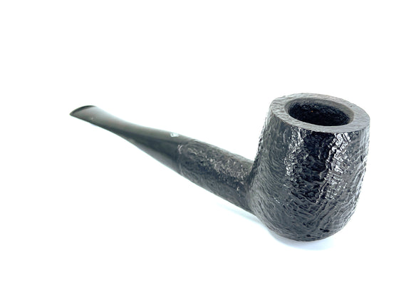 Pipa Rodata Parker Super Briar Bark Made in England 95 Billiard Dritta Sabbiata Usata