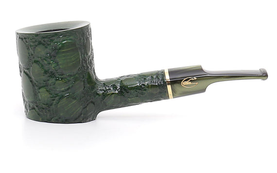 Pipa Savinelli Alligator Verde 311 ks cherrywood 6 mm o adattatore